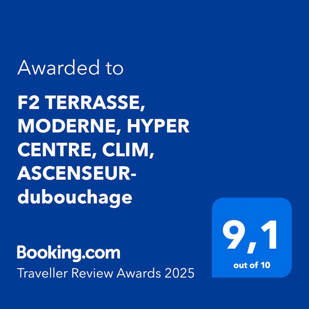 F2 Terrasse, Moderne, Hyper Centre, Clim, Ascenseur- Dubouchage Lejlighed Nice Eksteriør billede